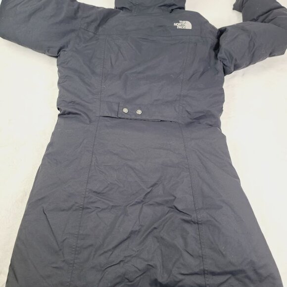The North Face Women's Black Hyvent Down Hooded Snow Parka Jacket Size M - Picture 3 of 10